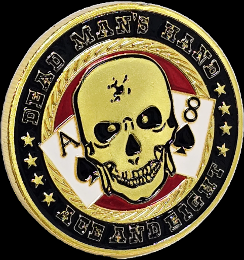 #62 Dead Man's Hand Metal Guard (Clear Cover Included)