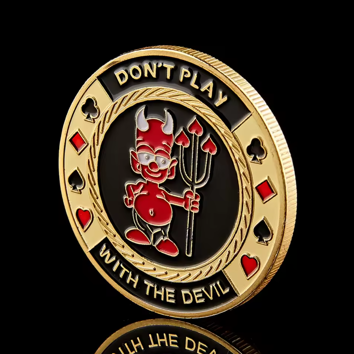 #14 Dont Play With The Devil Metal Guard (Clear Cover Included)