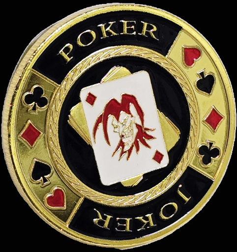 #70 Poker/Joker Metal Guard (Clear Case Included)