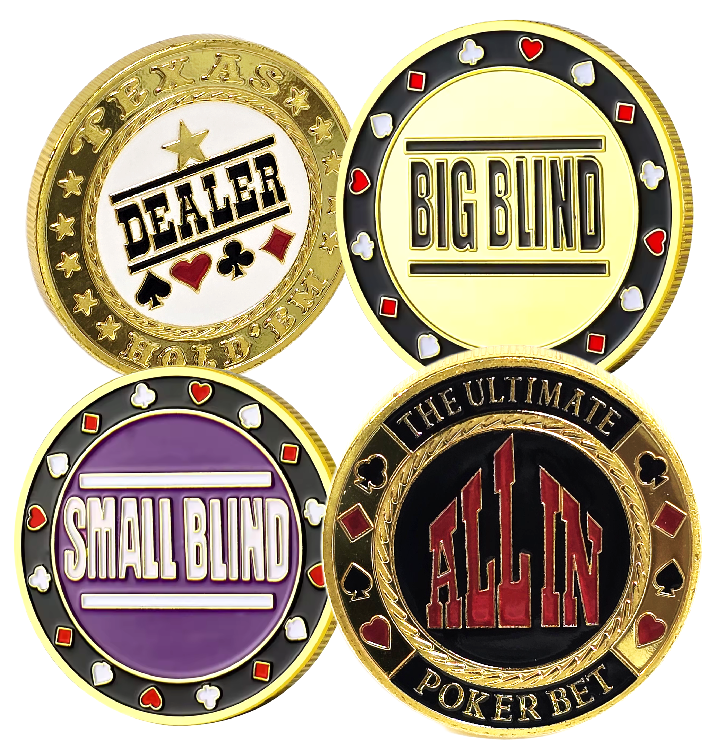 #3 - 4pc - Metal Card Guard Bundle Set 