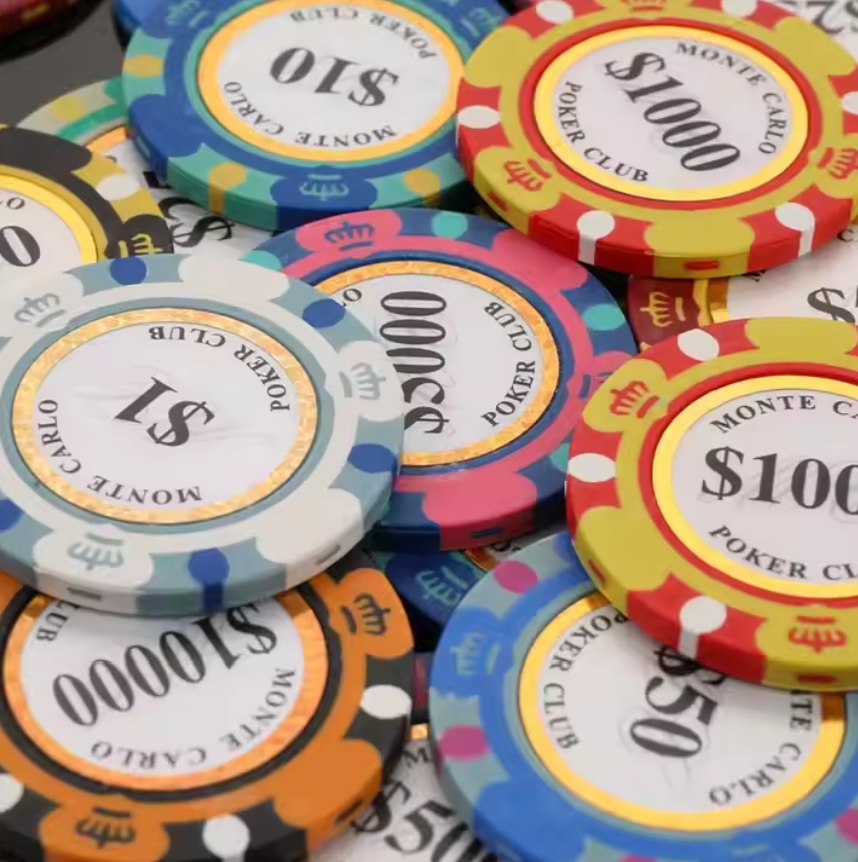 3-Tone Monte Carlo Sample Chip Pack 