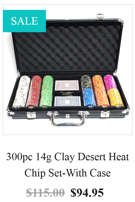 300pc Desert Heat Chip Set