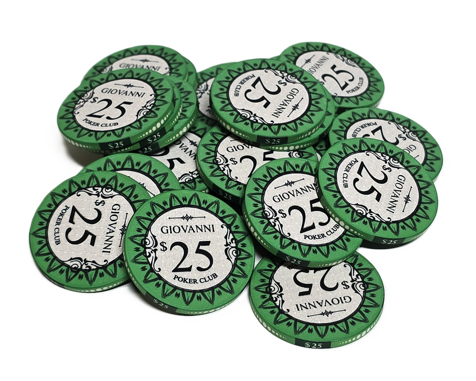 $25 Green Giovanni Ceramic 