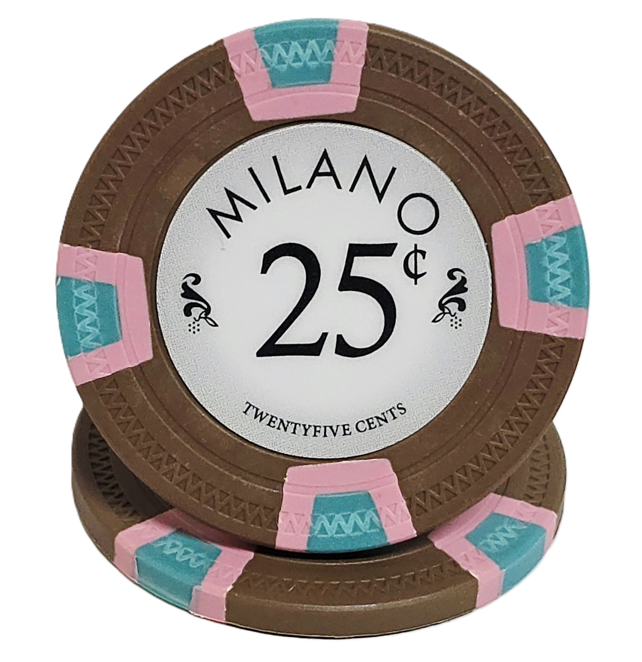 $0.25 Brown Clay Milano 