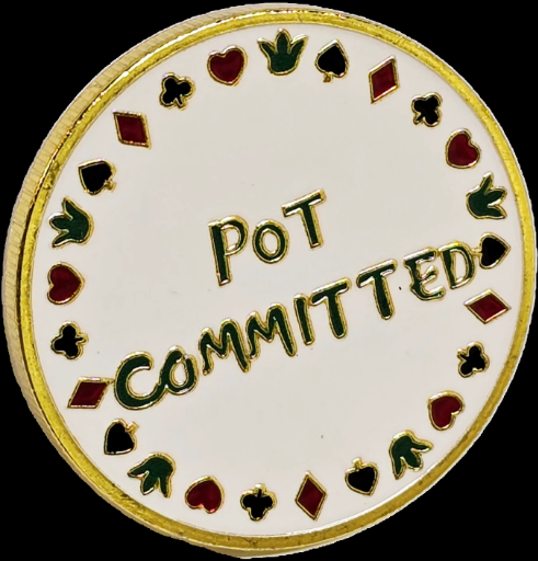 # 77 Pot Committed/White Face Metal Guard 