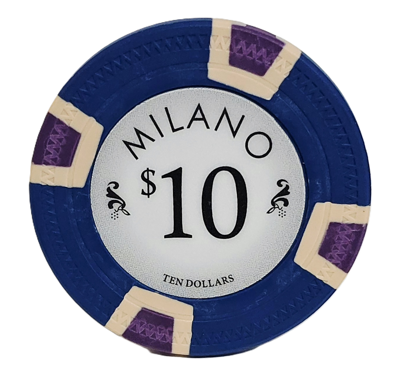 $10 Dark Blue Clay Milano 