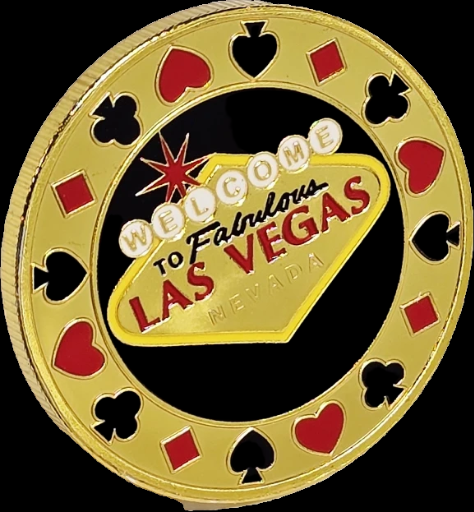#12 Las Vegas Metal Card Guard (Clear Cover Included)