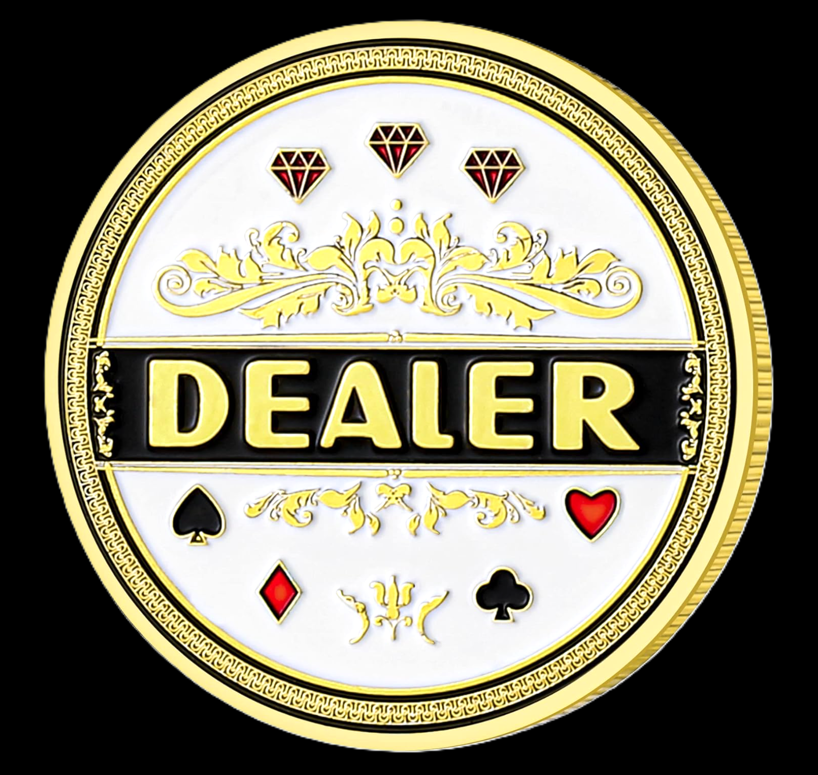 #67 Diamond Dealer Metal Guard (Clear Cover Included)