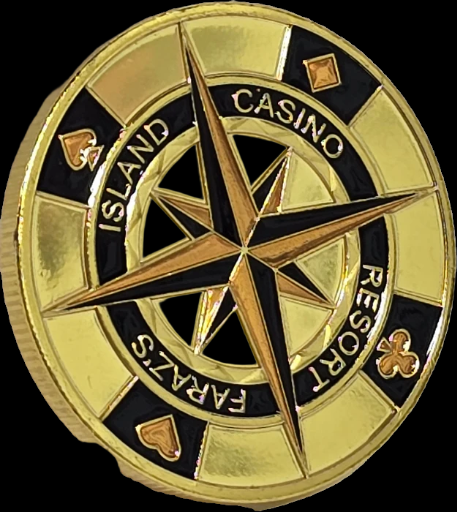 #53 Island Casino Metal Guard (Clear Cover Included)