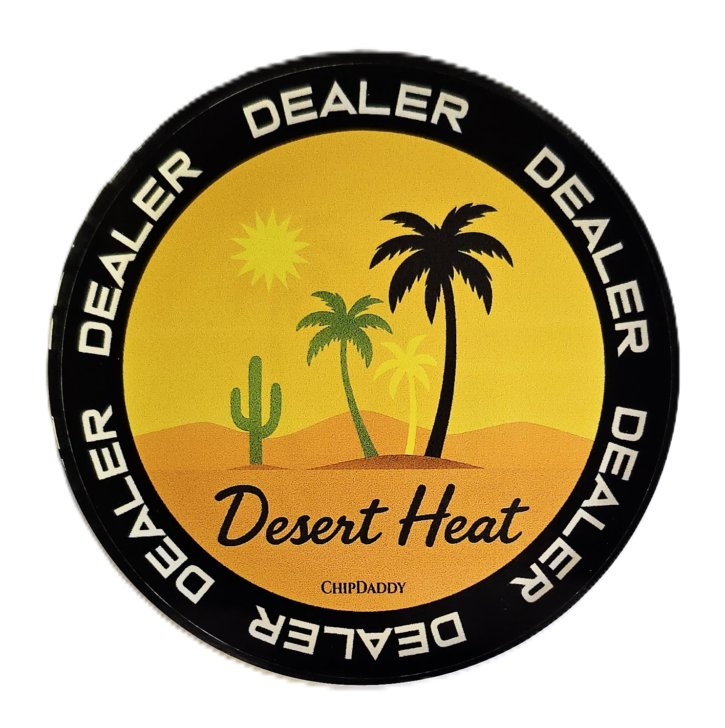 Desert Heat Dealer Button