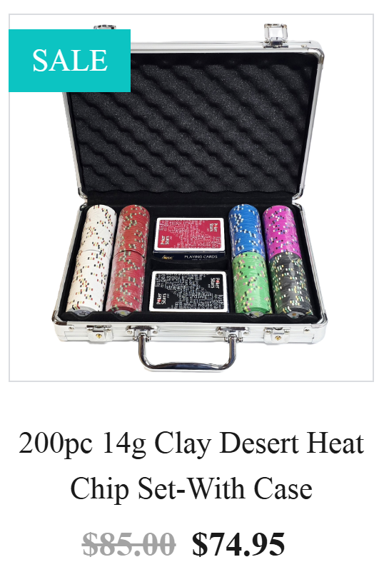 200pc Desert Heat Chip Set