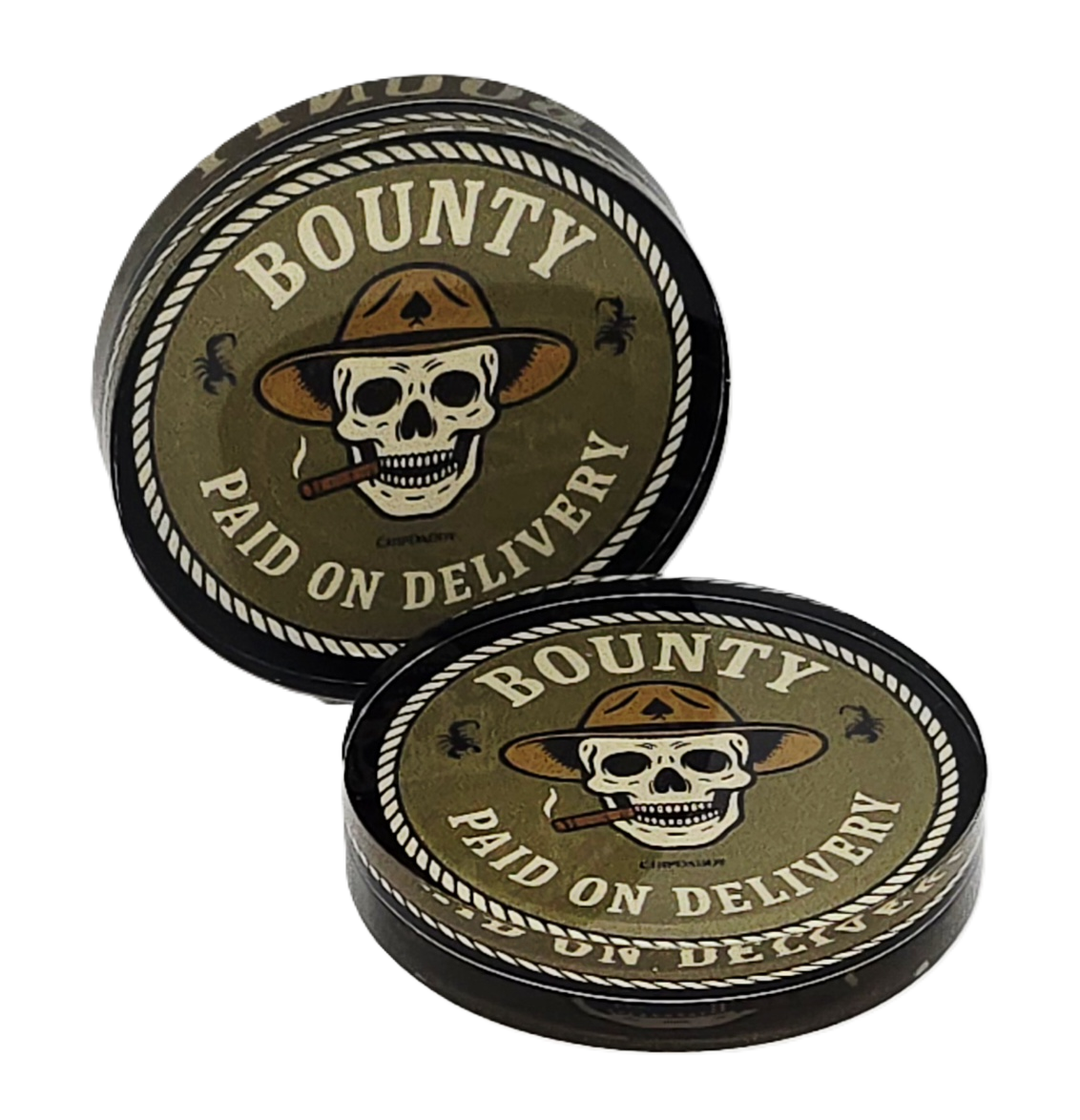Bounty 2" Diameter Acrylic Button
