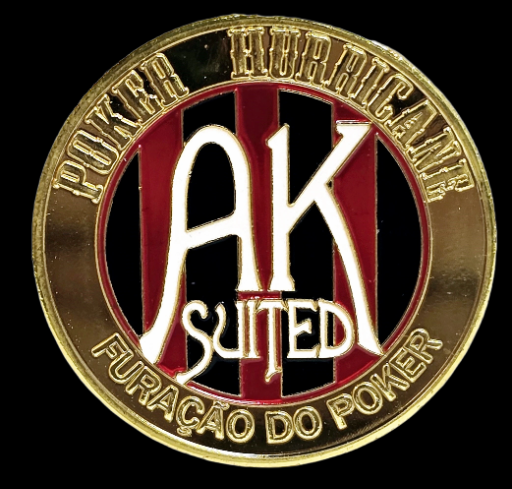 #50 Poker Hurricane AK Suited Metal Guard (Clear Cover Included)