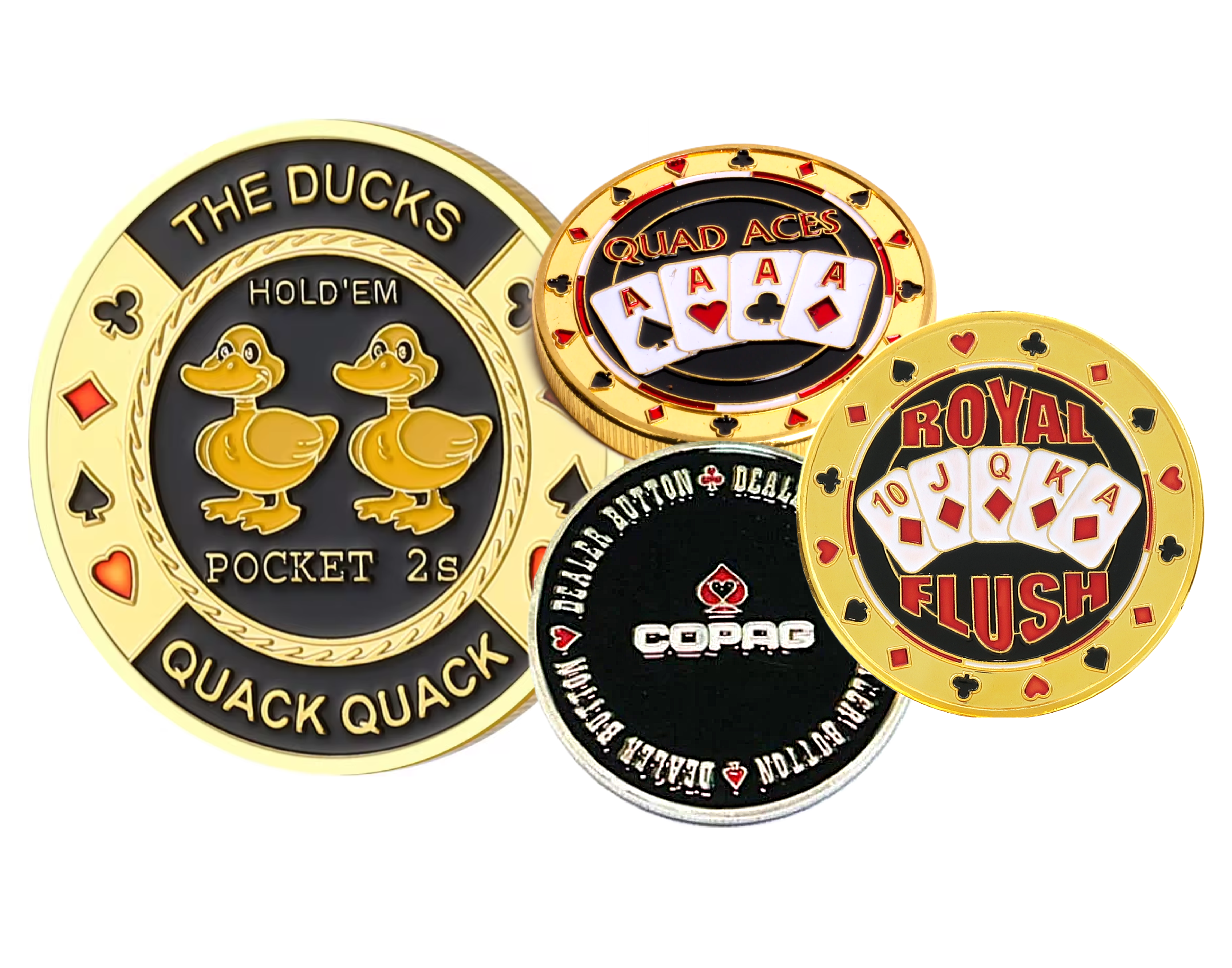 #6 - 4pc Metal Card Guard Bundle Set