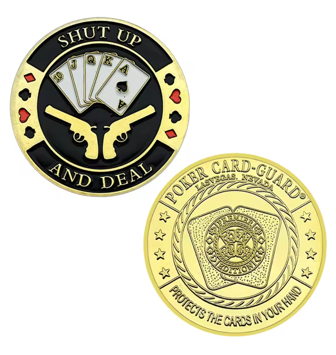 #63 Shut Up & Deal Metal Guard (Clear Cover Included)