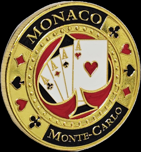 #16 Monaco Metal Card Guard (Clear Cover Included)