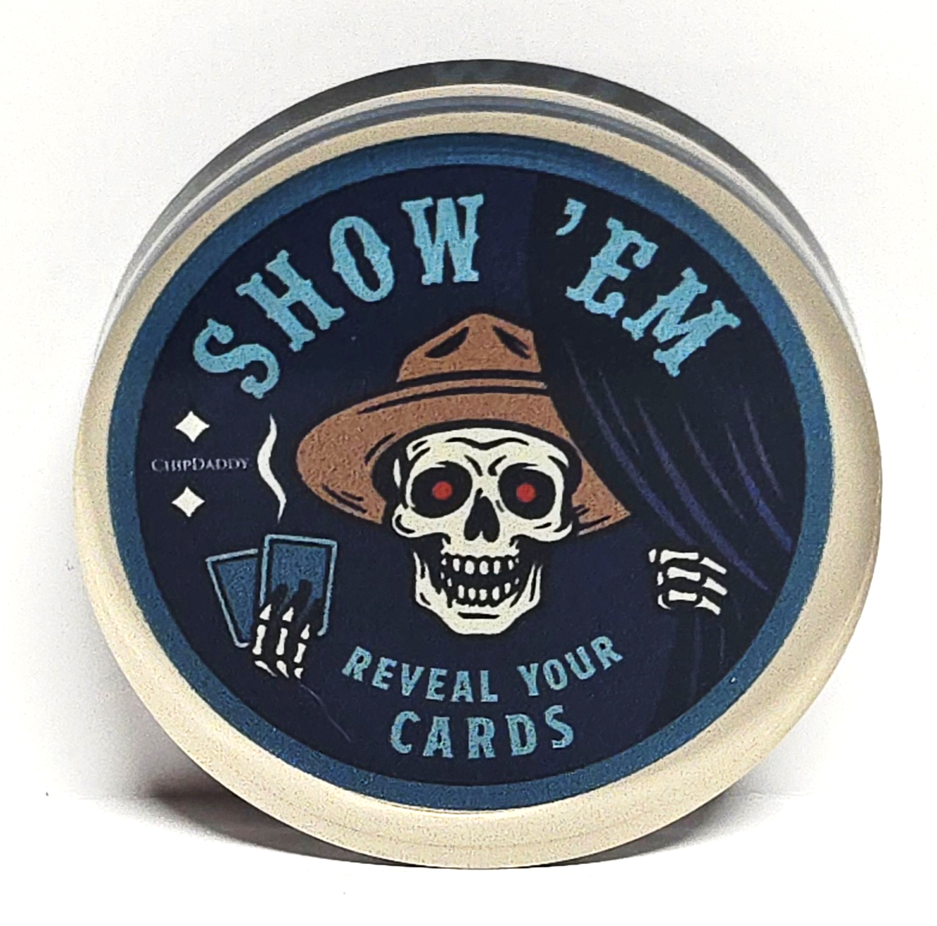 2" Diameter Acrylic Show 'Em Button