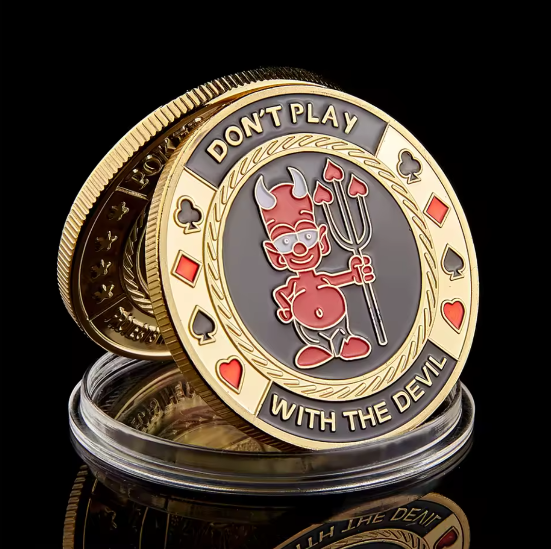 #14 Dont Play With The Devil Metal Guard (Clear Cover Included)