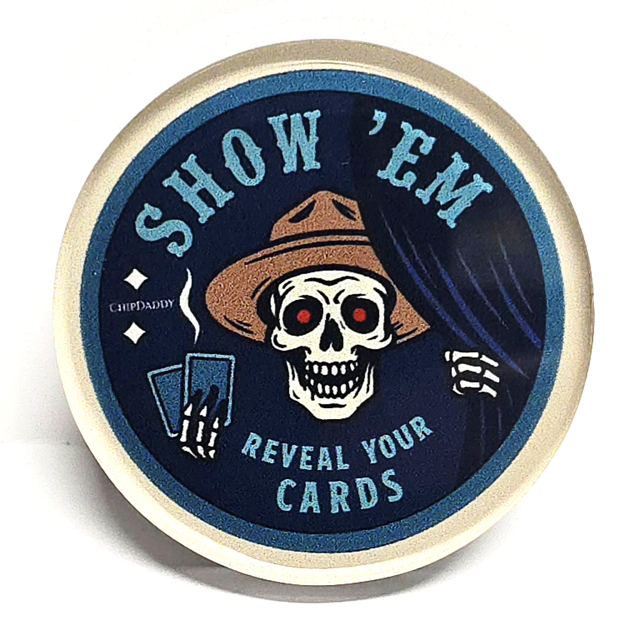 2" Diameter Acrylic Show 'Em Button