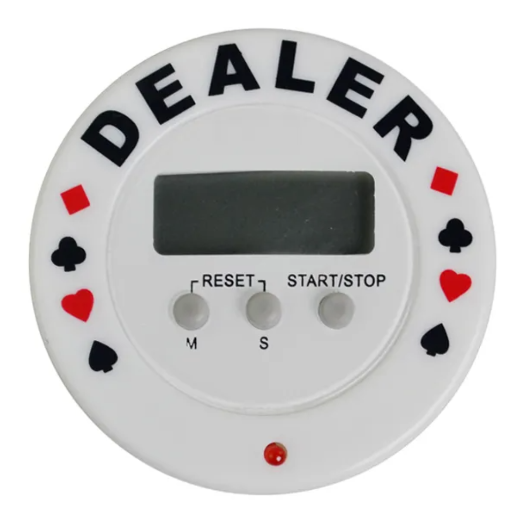 Dealer White Button (With Timer) 