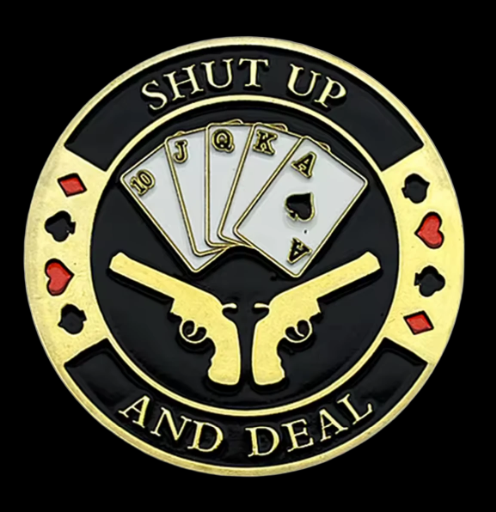 #63 Shut Up & Deal Metal Guard (Clear Cover Included)