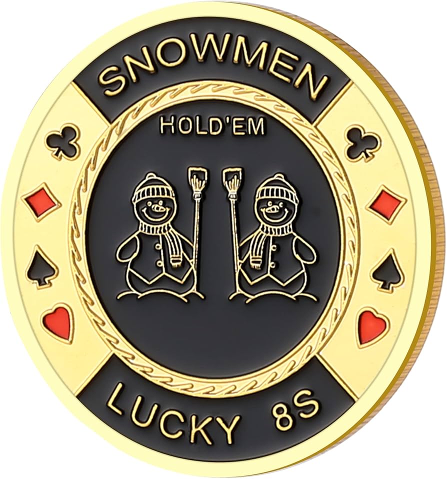 #43 Snowmen Lucky 8s Metal Guard (Clear Cover Included)