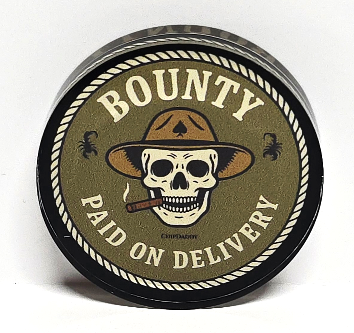 Bounty 2" Diameter Acrylic Button
