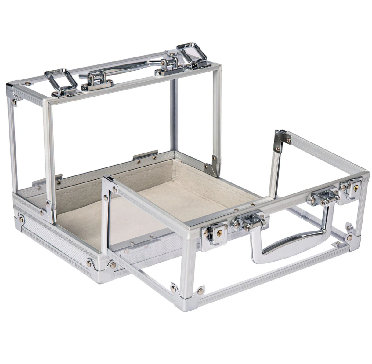 600pc Acrylic Chip Case/With Trays