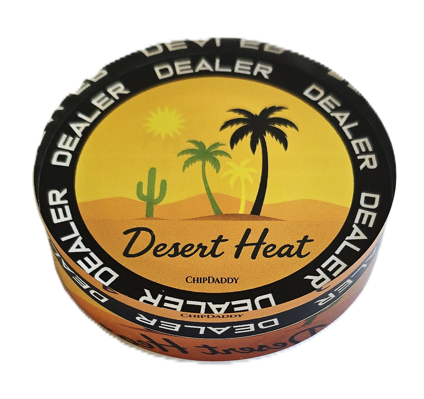 3" Diameter Acrylic Desert Heat Button