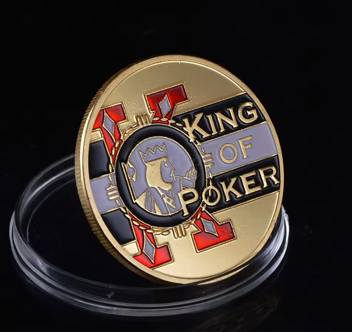 #83 King Of Poker Metal Guard (Clear Cover Included)