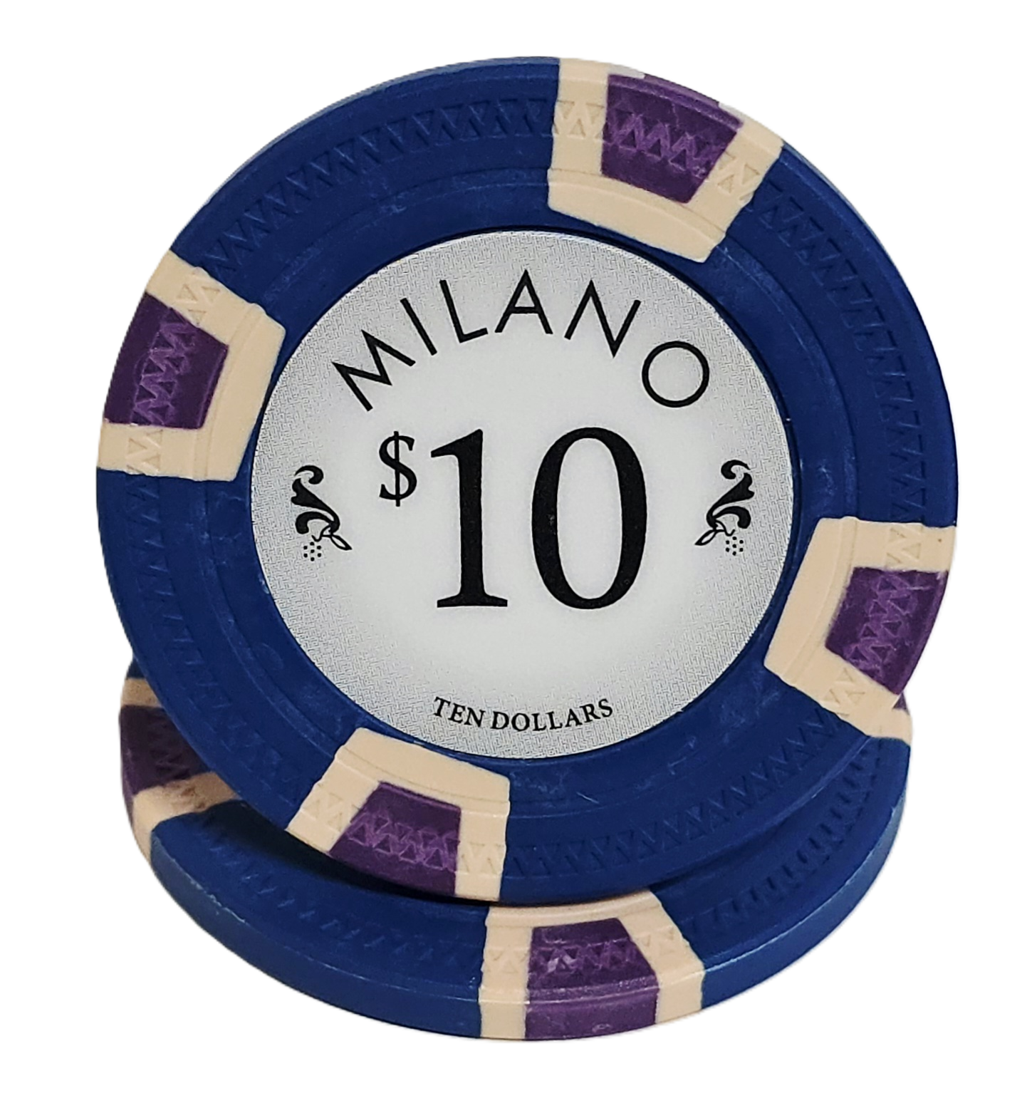 $10 Dark Blue Clay Milano 