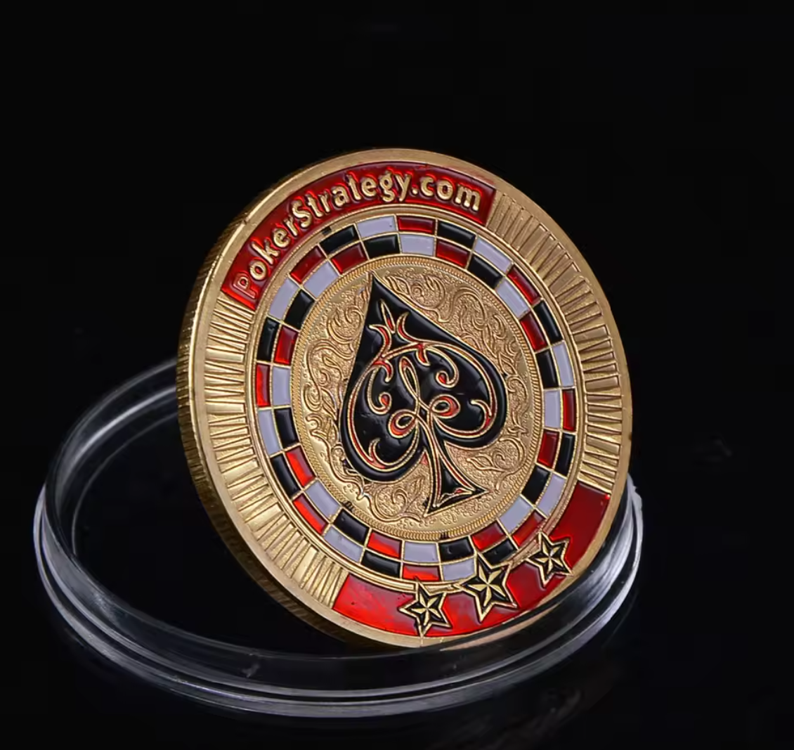 #31 Poker Strategy Metal Guard (Clear Cover Included)