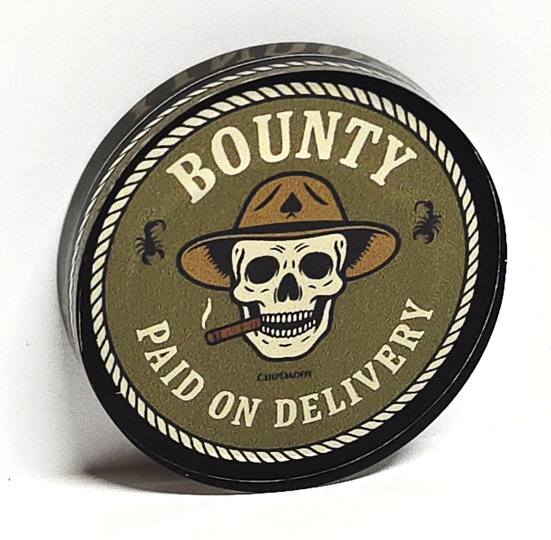 Bounty 2" Diameter Acrylic Button