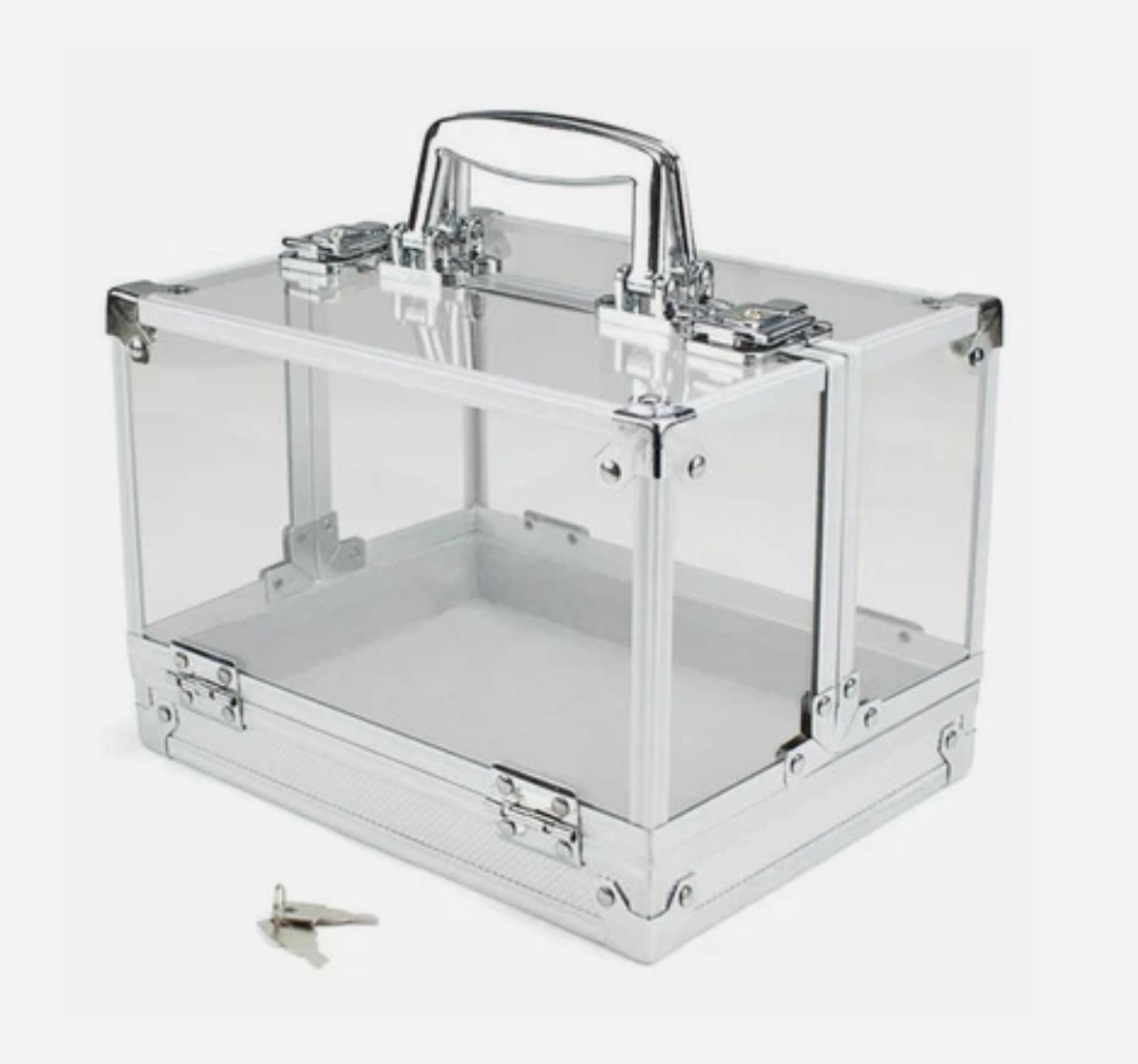 600pc Acrylic Chip Case/With Trays