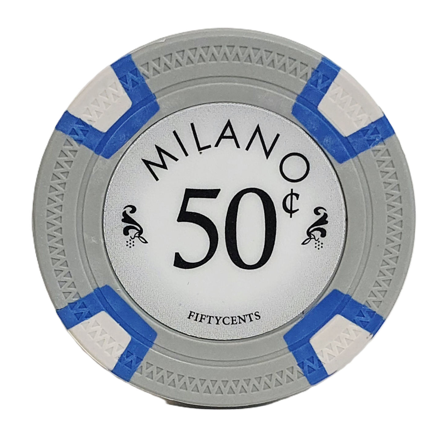 $0.50 Gray Clay Milano   