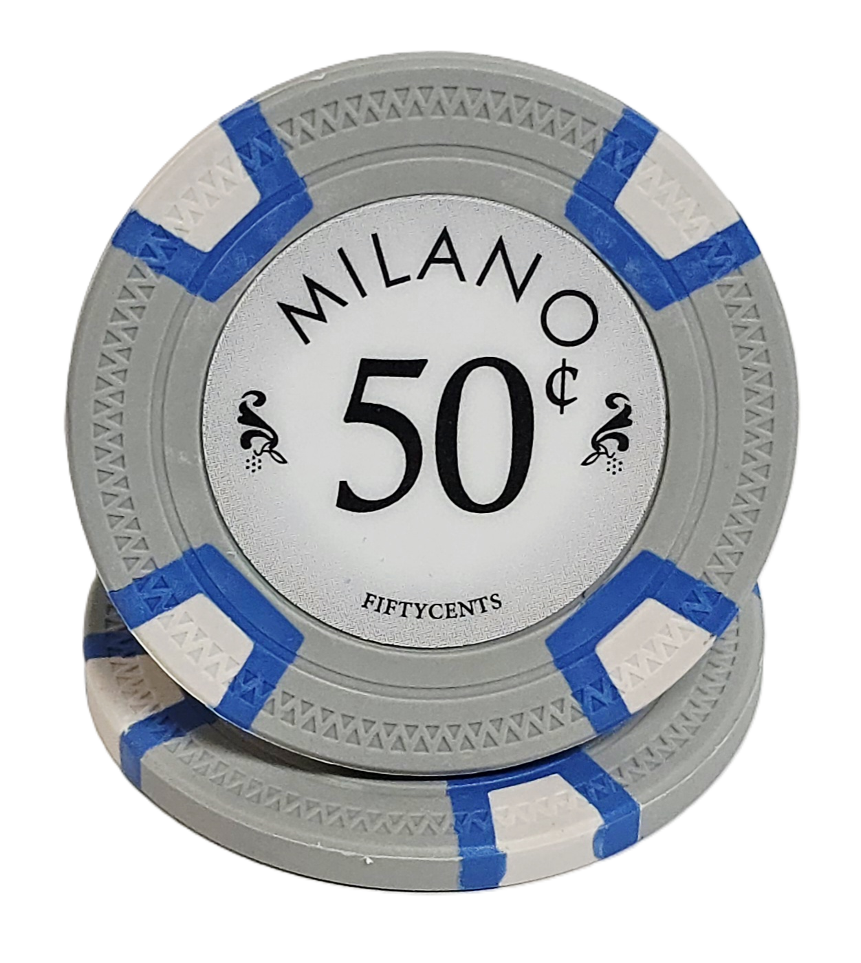 $0.50 Gray Clay Milano   
