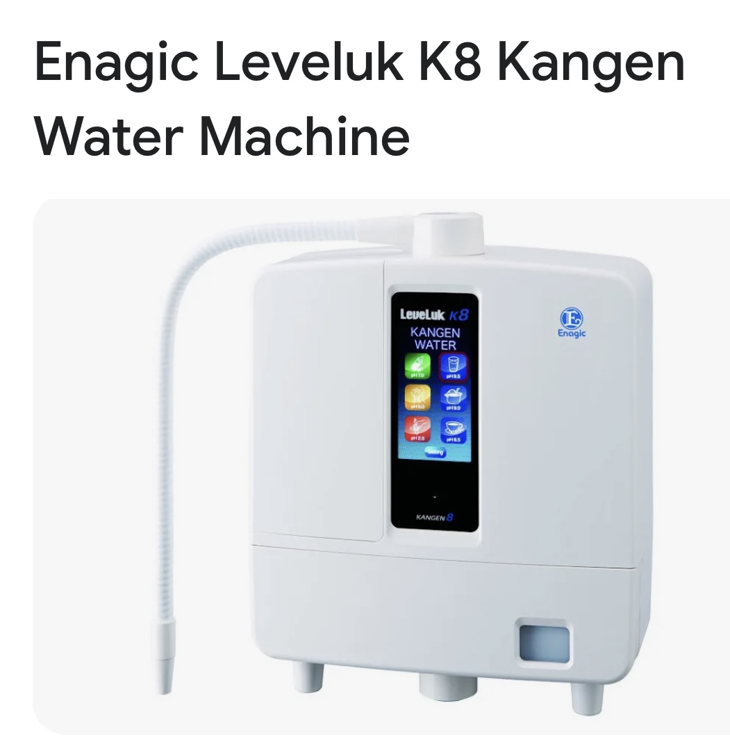 Enagic Leveluk K8 Kangen Water Ionizer