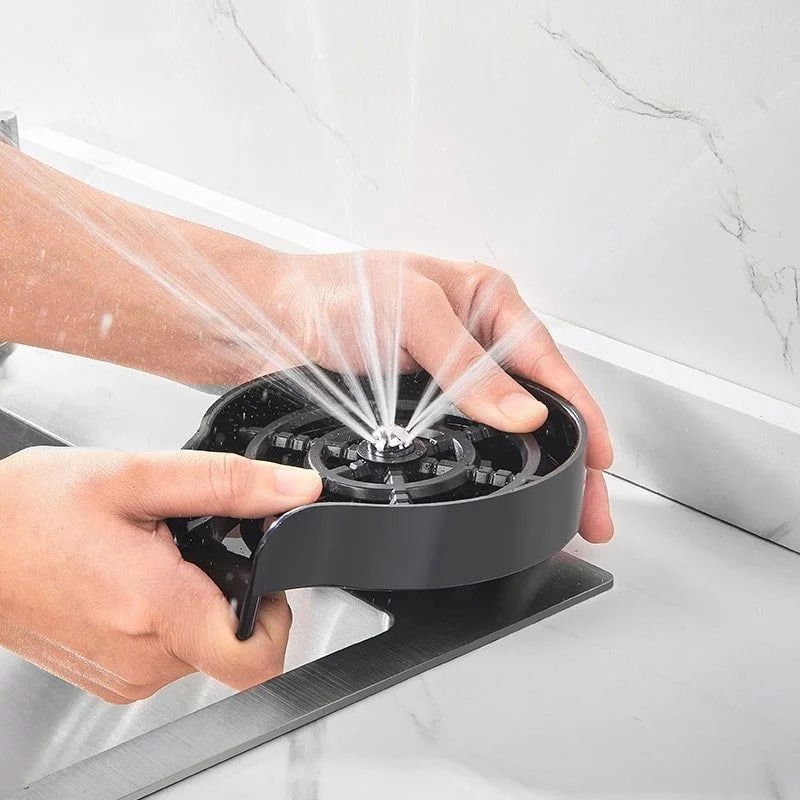 High Pressure Glass Rinser for Kitchen Sink and Countertop
