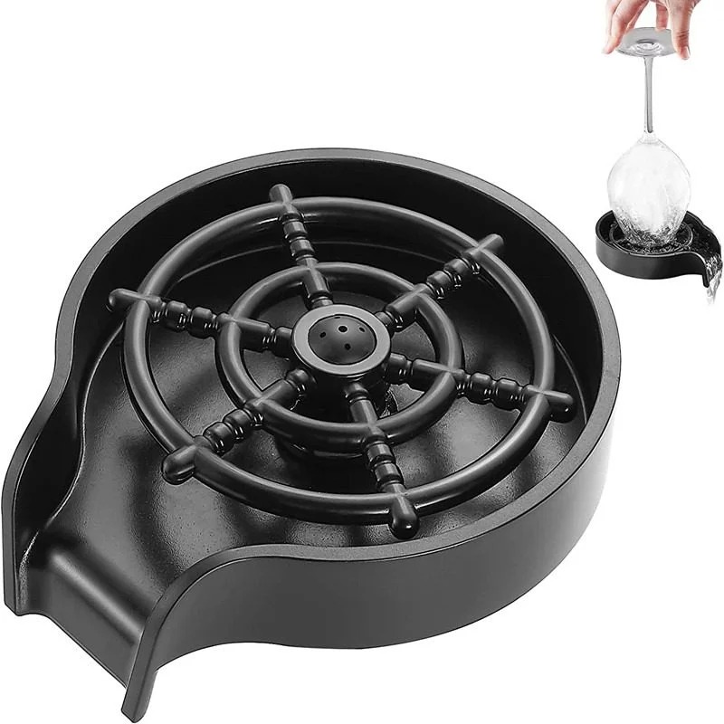 High Pressure Glass Rinser for Kitchen Sink and Countertop