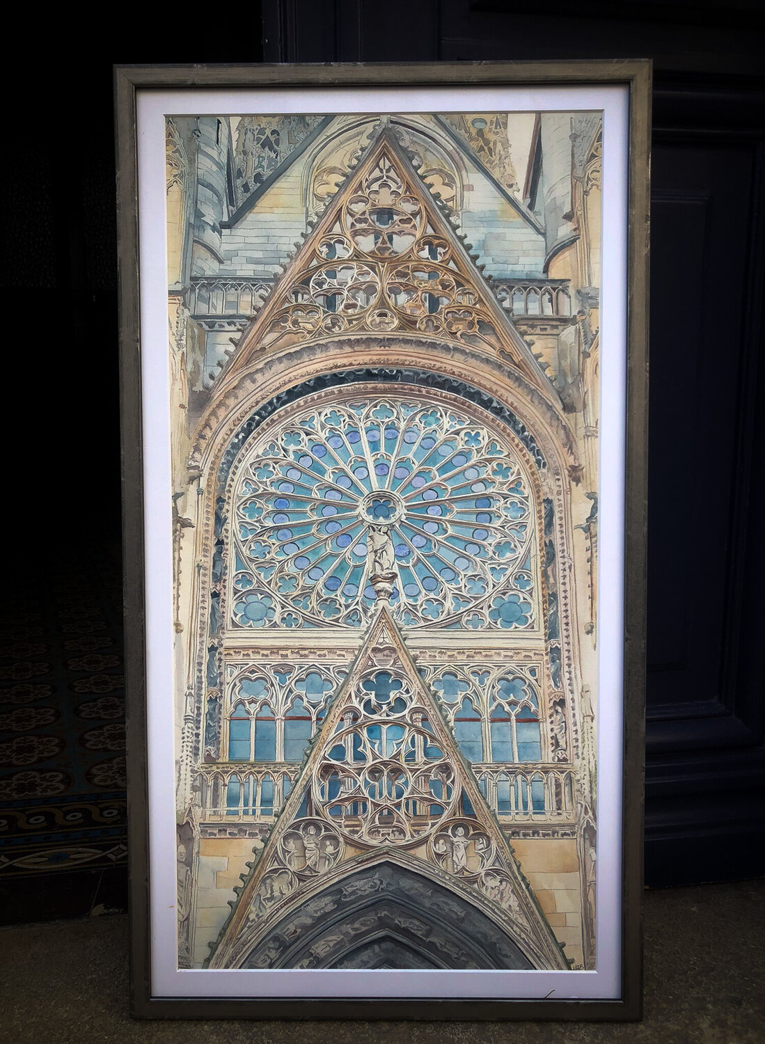 Vue de la cathédrale de Rouen