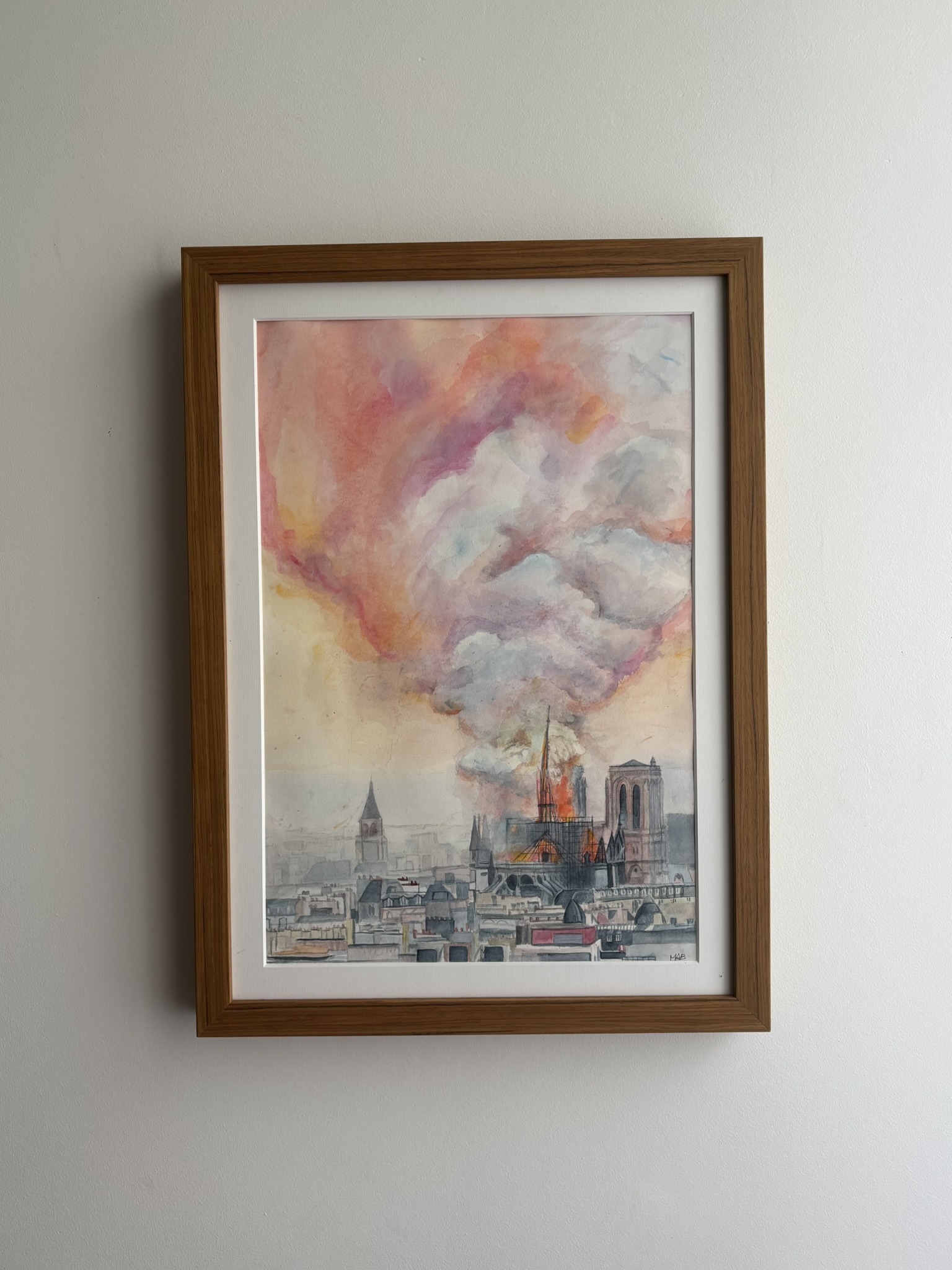 L'incendie de Notre-Dame de Paris