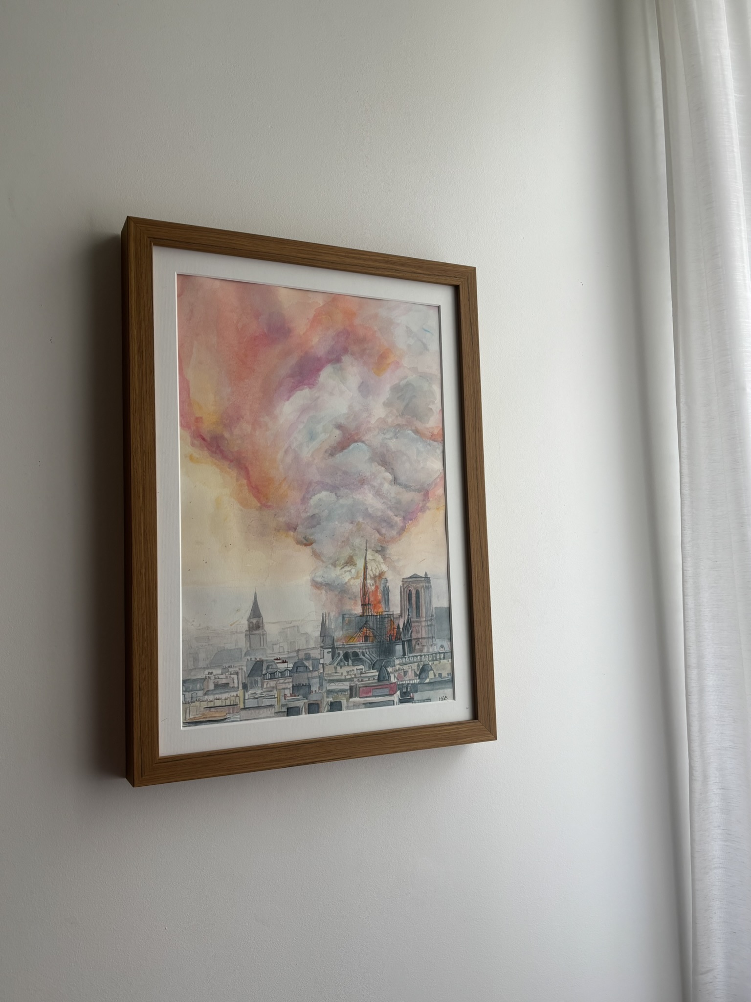L'incendie de Notre-Dame de Paris