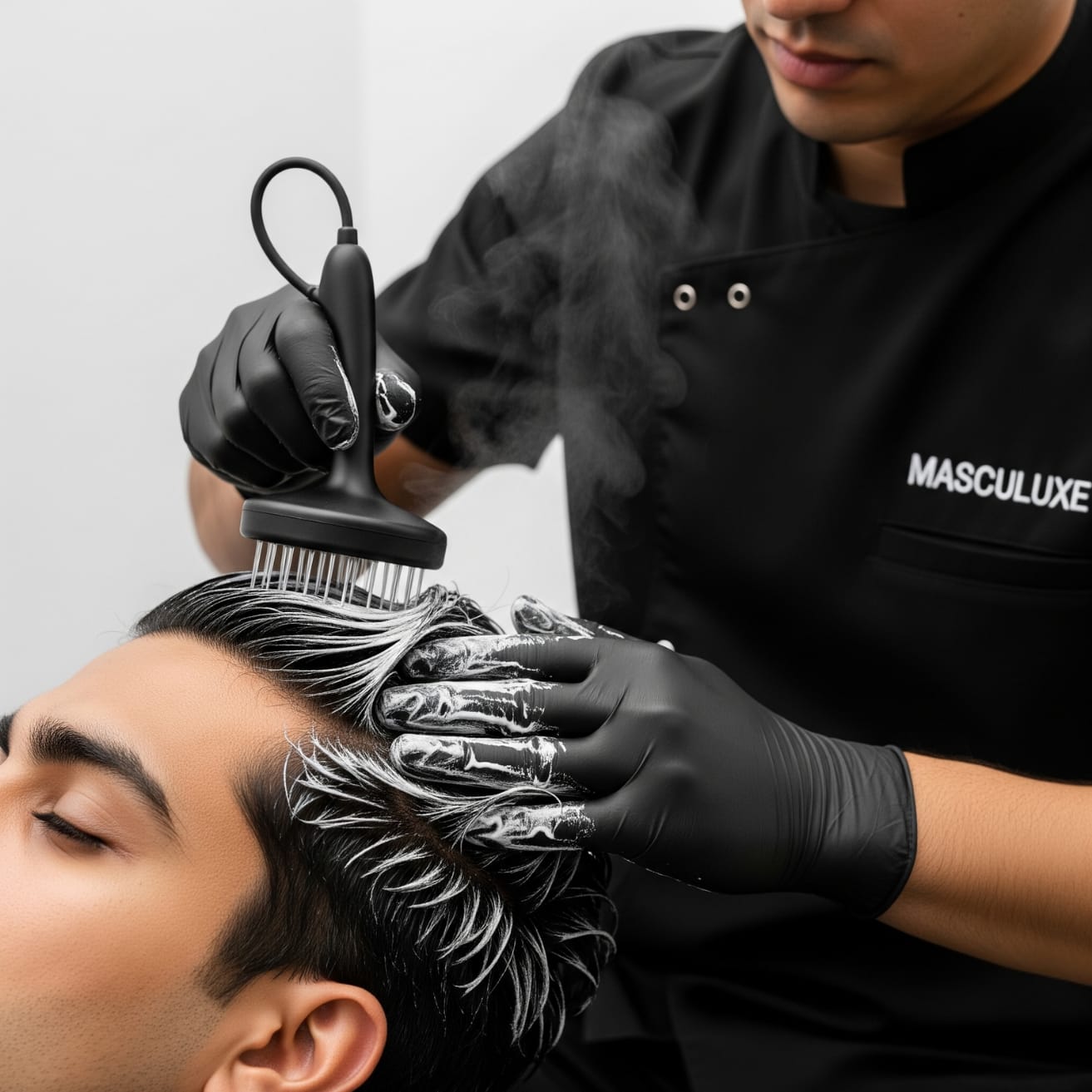 SCALP STEAM TREATMENT