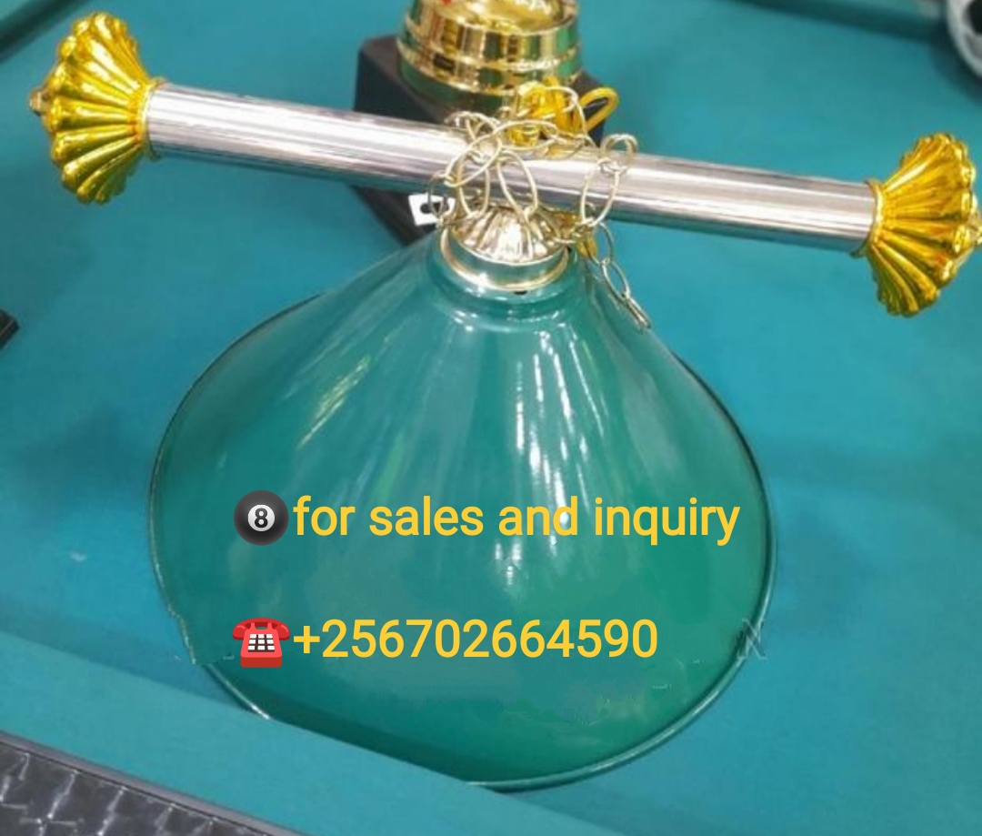 Pool table lamp lights