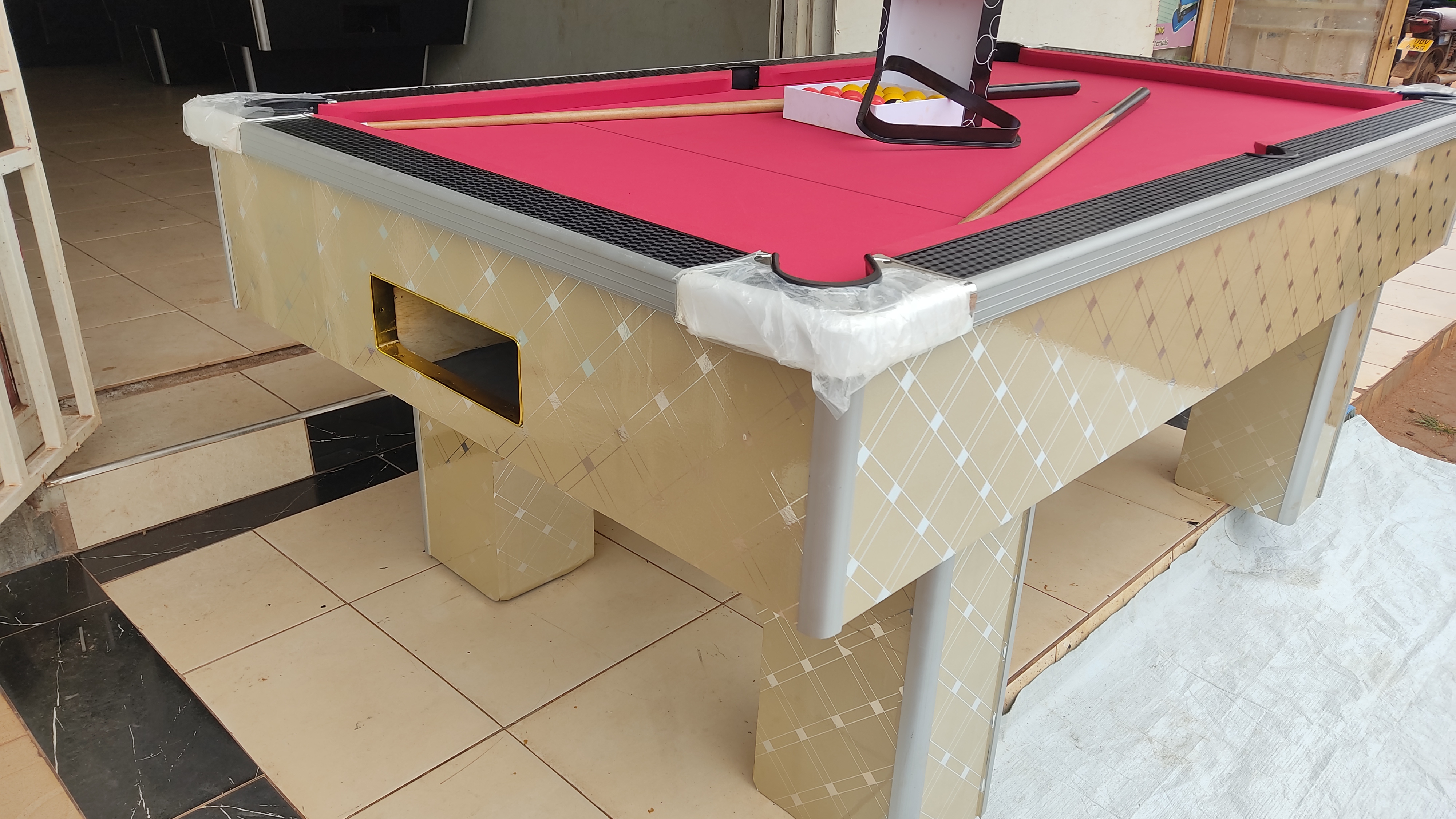 hotel and home luxury richmond pool table gold