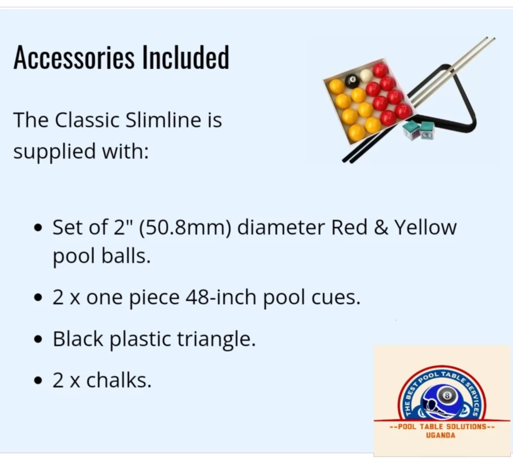 kenice double jointer black pool table