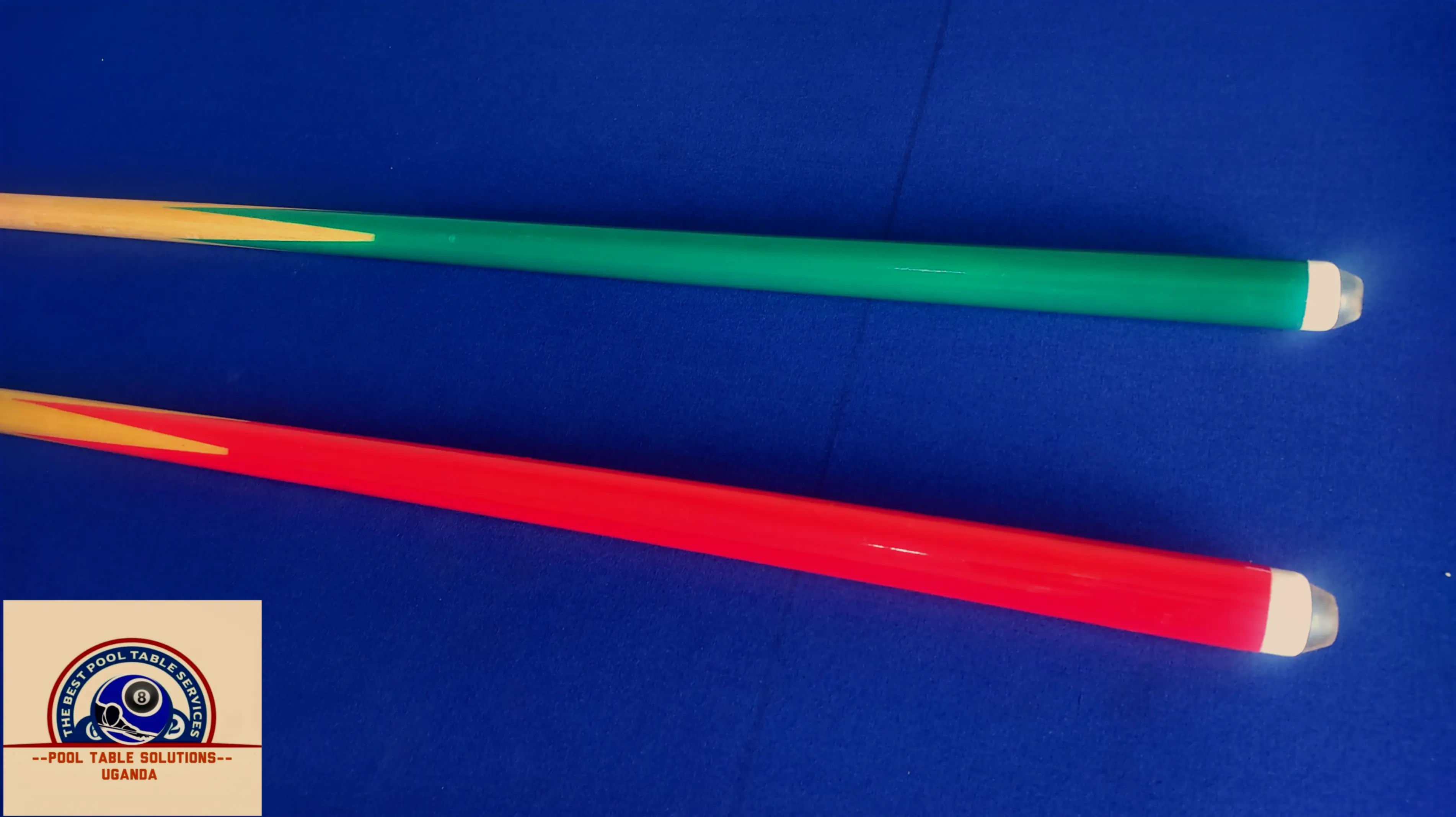 Pool table Cue stick colour