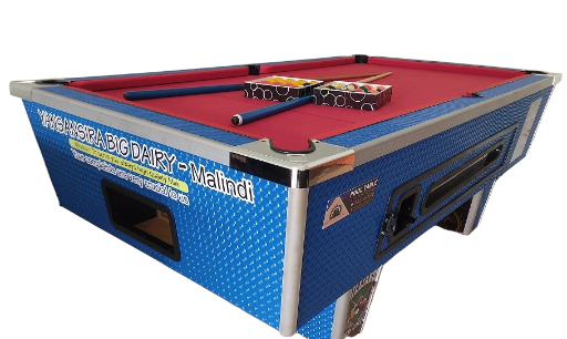 Branded Pool Tables for bars hotel & gardens