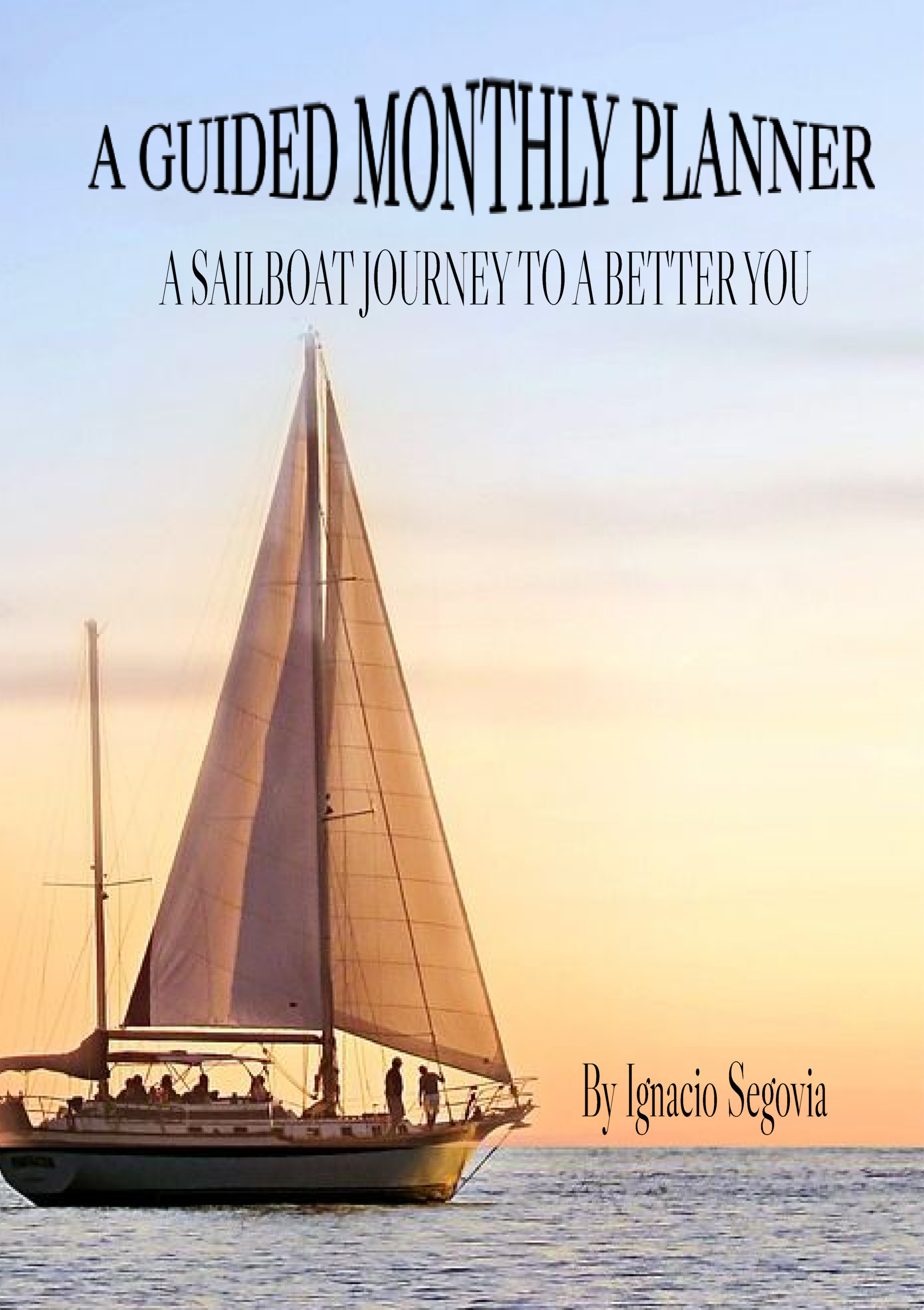 A Guided Monthly Planner PDF file