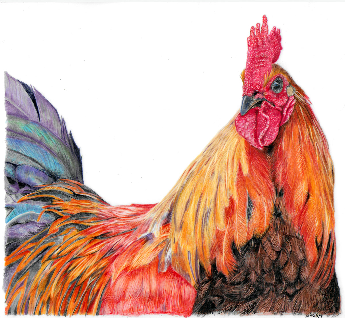 Barnyard Protector - Original Artwork